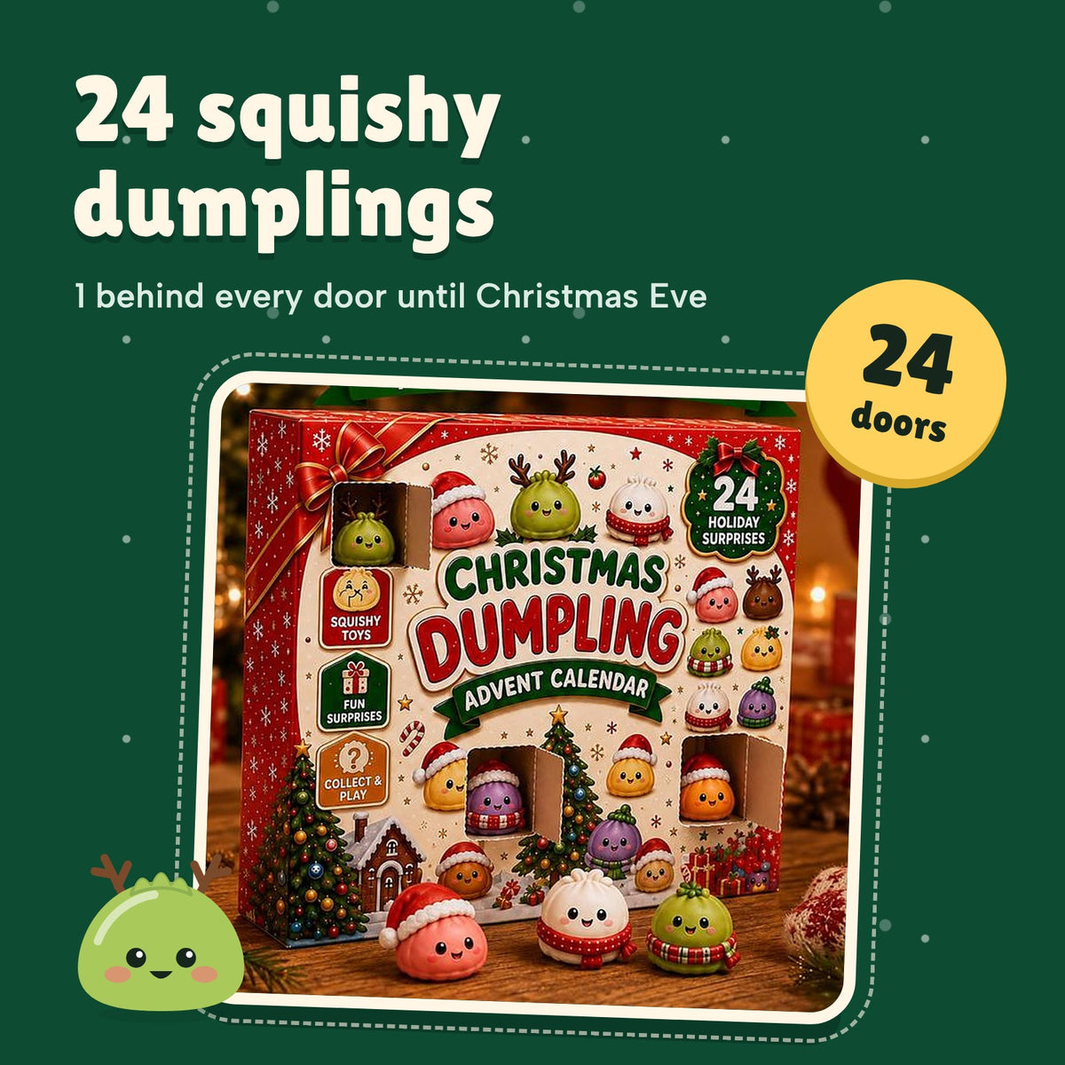 Christmas Dumpling Advent Calendar