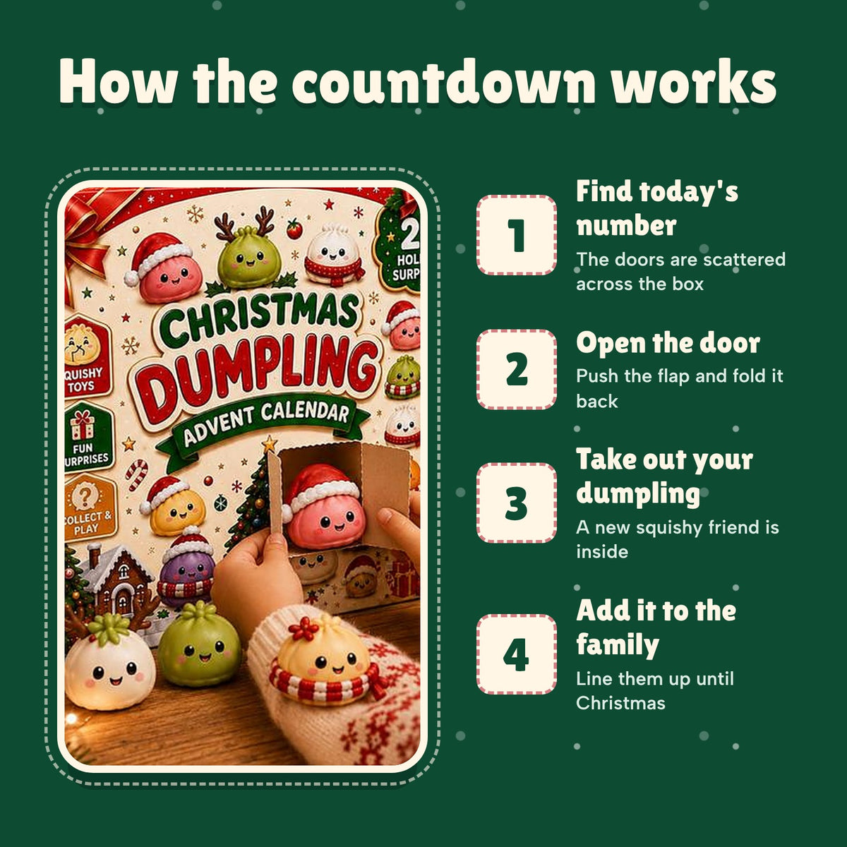 Christmas Dumpling Advent Calendar
